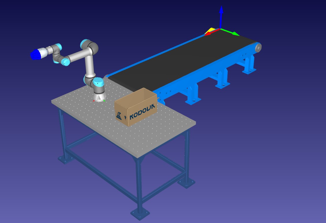 Mesa de trabajo en RoboDK